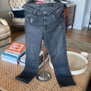 AG Grey Mari Jean - High Rise Slim Straight